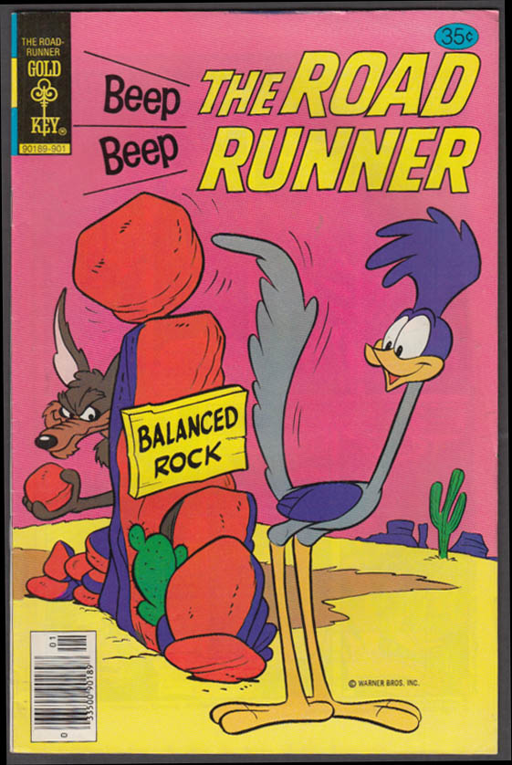 Warner Bros THE ROAD RUNNER comic book #76 1 1979