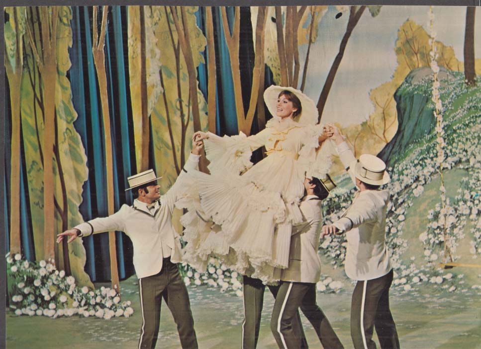 Julie Andrews in dance routine in Darling Lili studio promotional print ...