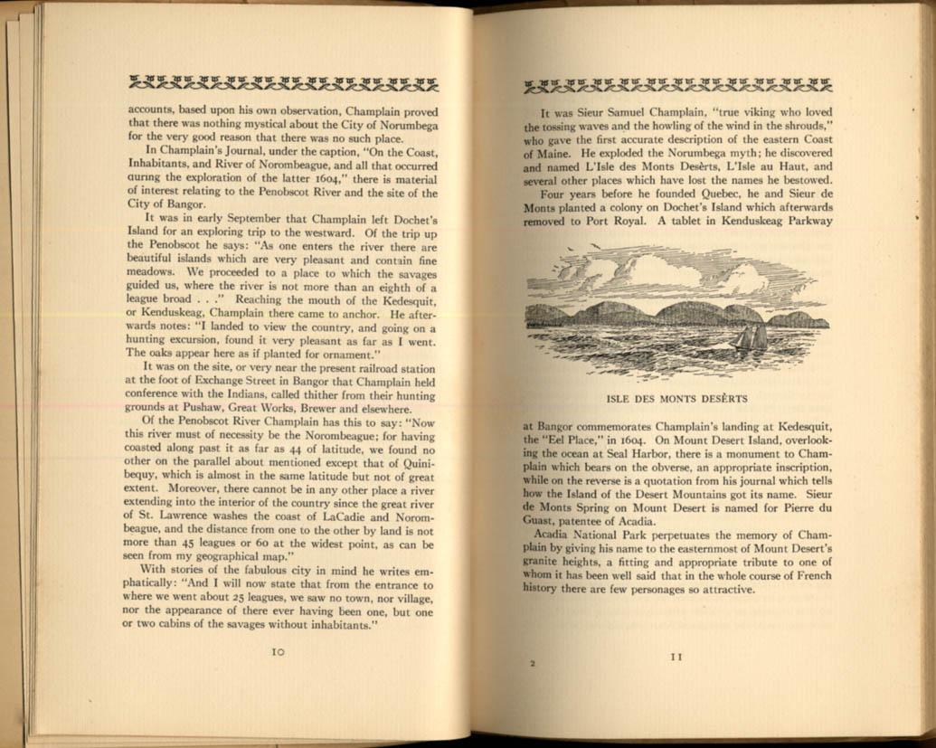 William Otis Sawtelle: Historic Trails & Waterways of Maine 1932