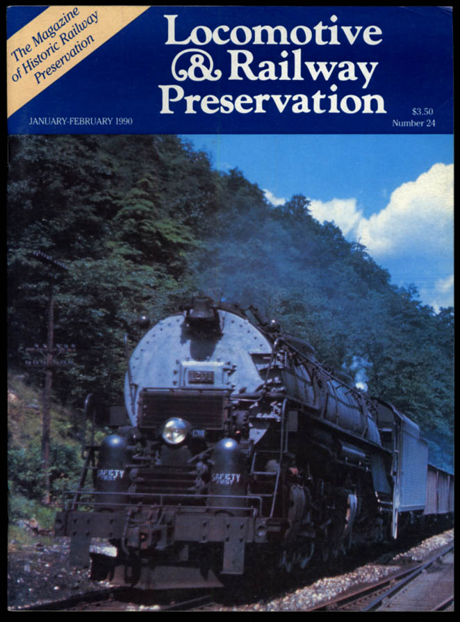 LOCOMOTIVE & RAILWAY PRESERVATION 1-2 1990 Allegheny Central; Hocking ...