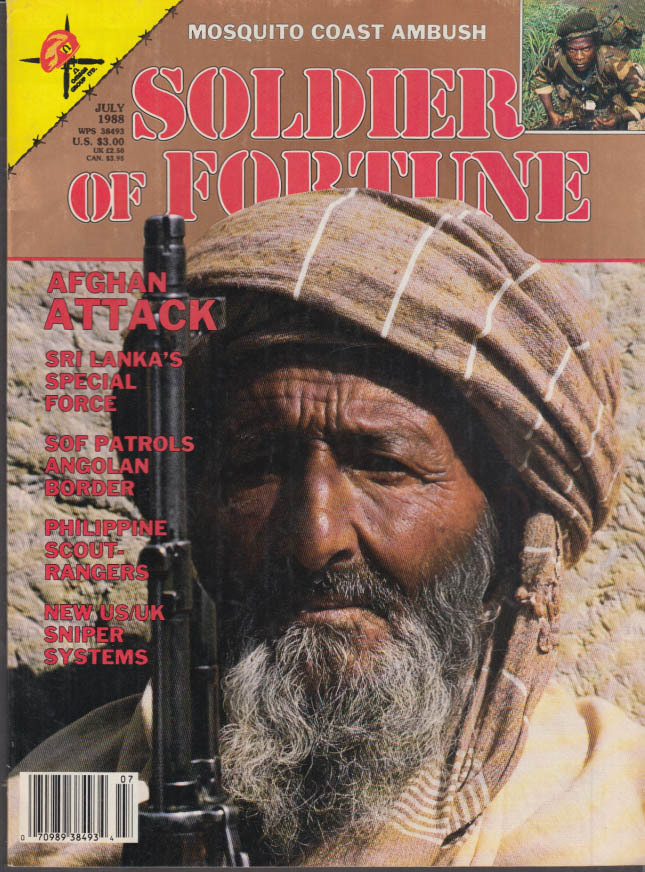 SOLDIER OF FORTUNE 7 1988 Afghan Attack; Sri Lanka; Angola; US/UK ...