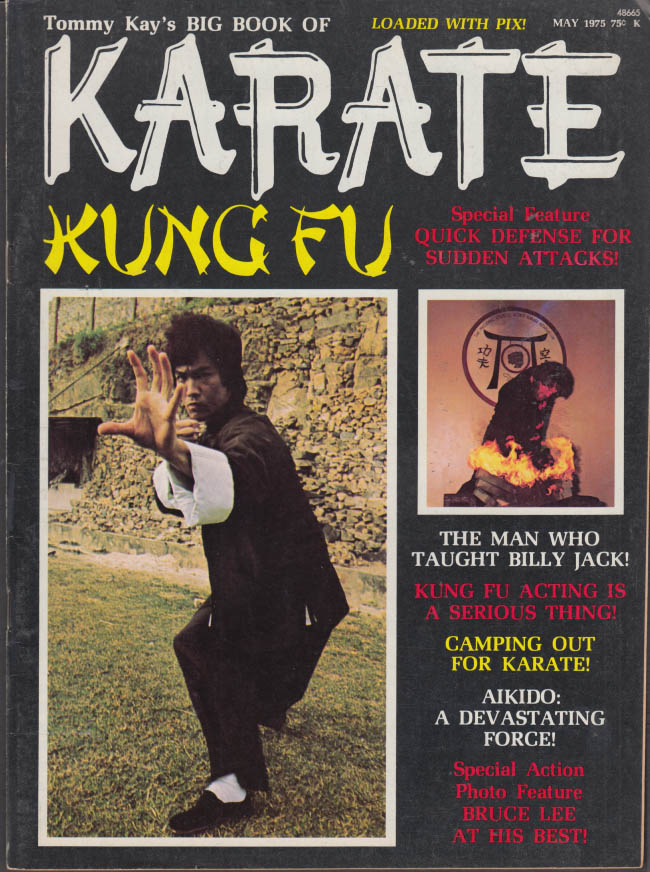 Tommy Kay's BIG BOOK OF KARATE 5 1975 Bruce Lee Keye Luke Bong Soo Han