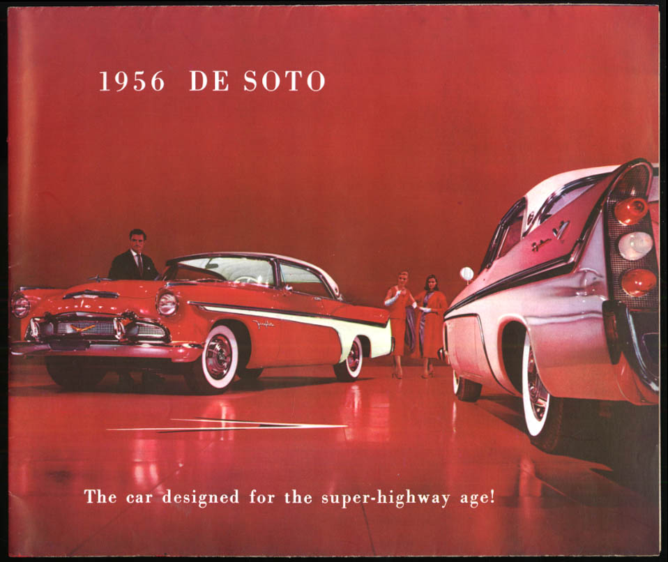 1956 De Soto sales brochure Fireflite Firedome