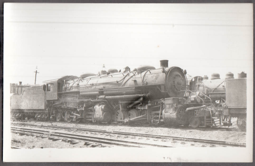 Western Maryland RR 2-8-8-2 #907 steam locomotive RPPC postcard ...