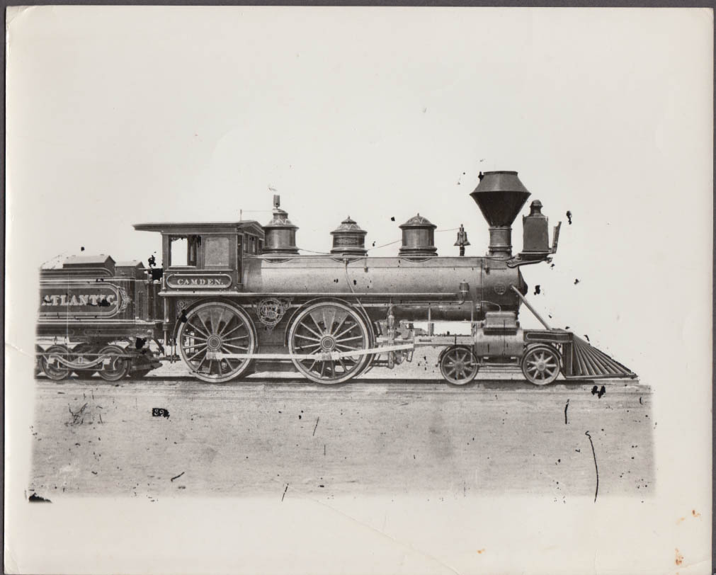 Camden & Atlantic RR 4-4-0 Steam locomotive Camden photo