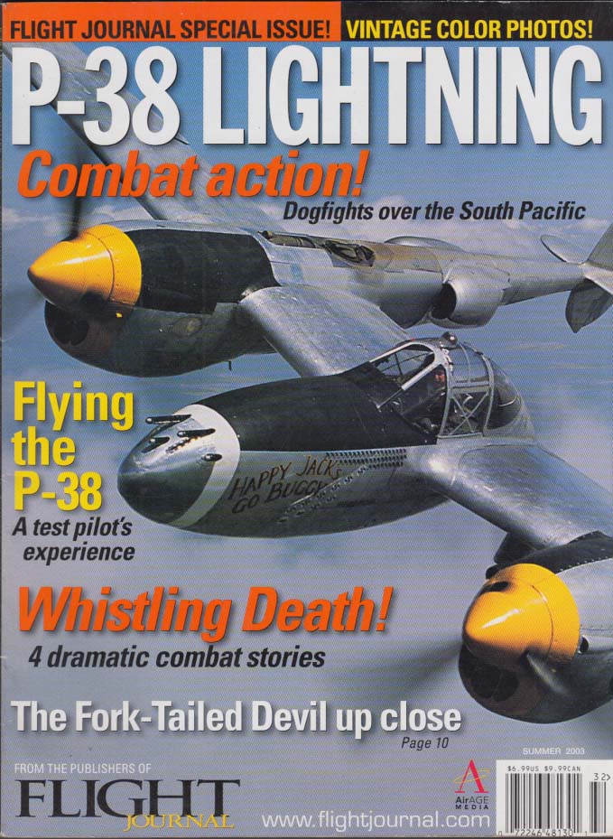 FLIGHT JOURNAL SPECIAL Summer 2003 Lockheed P-38 Lightning