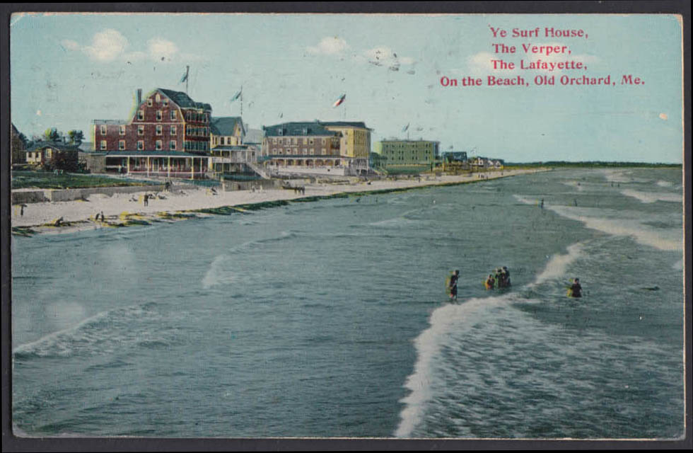 Surf House The Vesper The Lafayette hotels on Old Orchard Beach ME ...