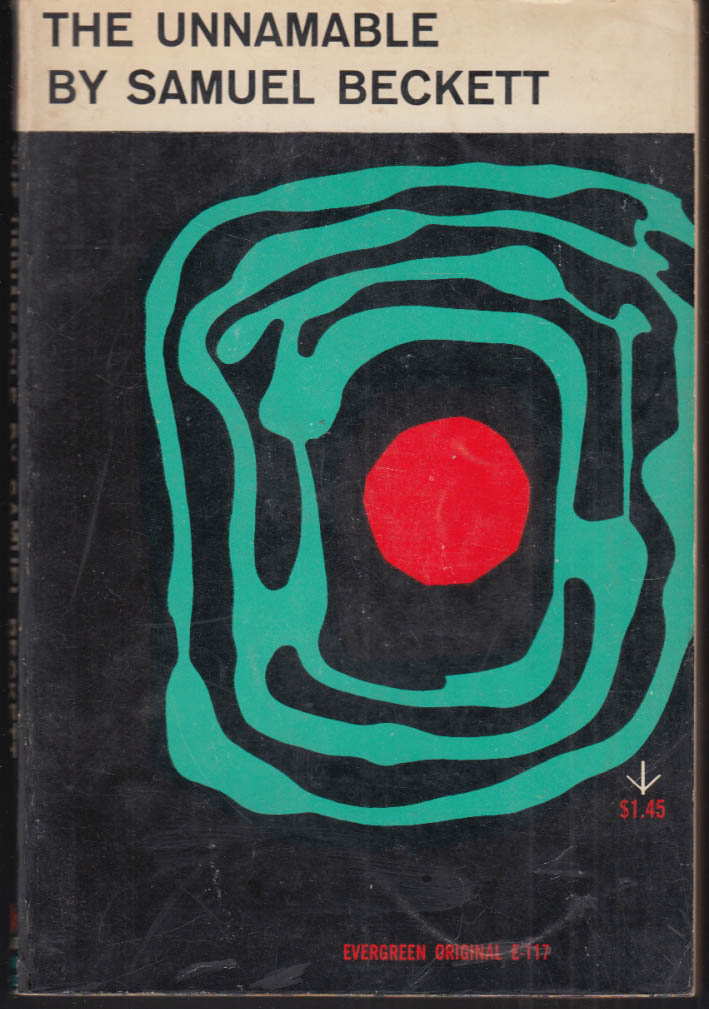 Samuel Beckett: The Unnamable: Grove Press Evergreen E-117 1958