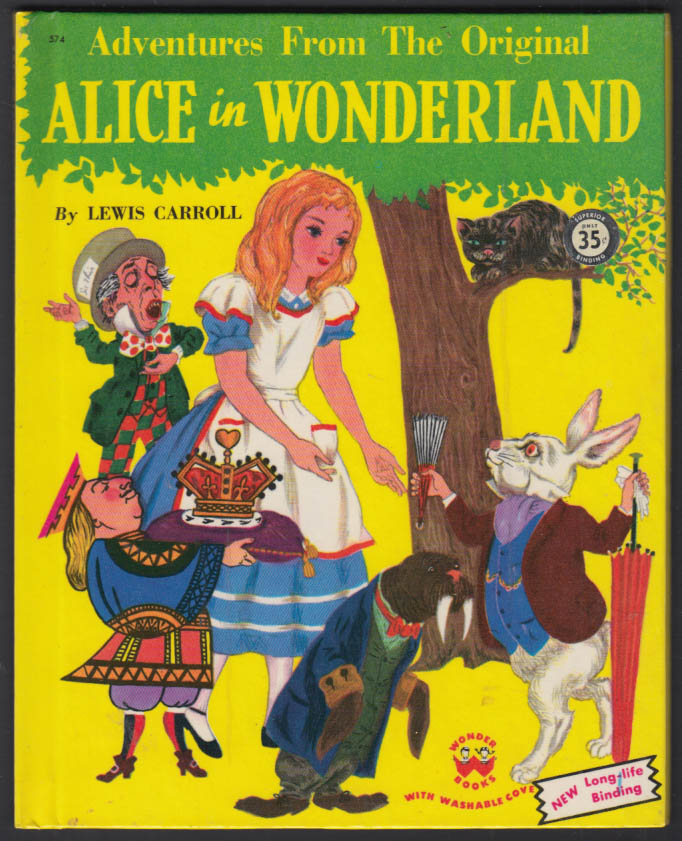 Adventures from the Original Alice In Wonderland: Wonder Books #574 1st ...