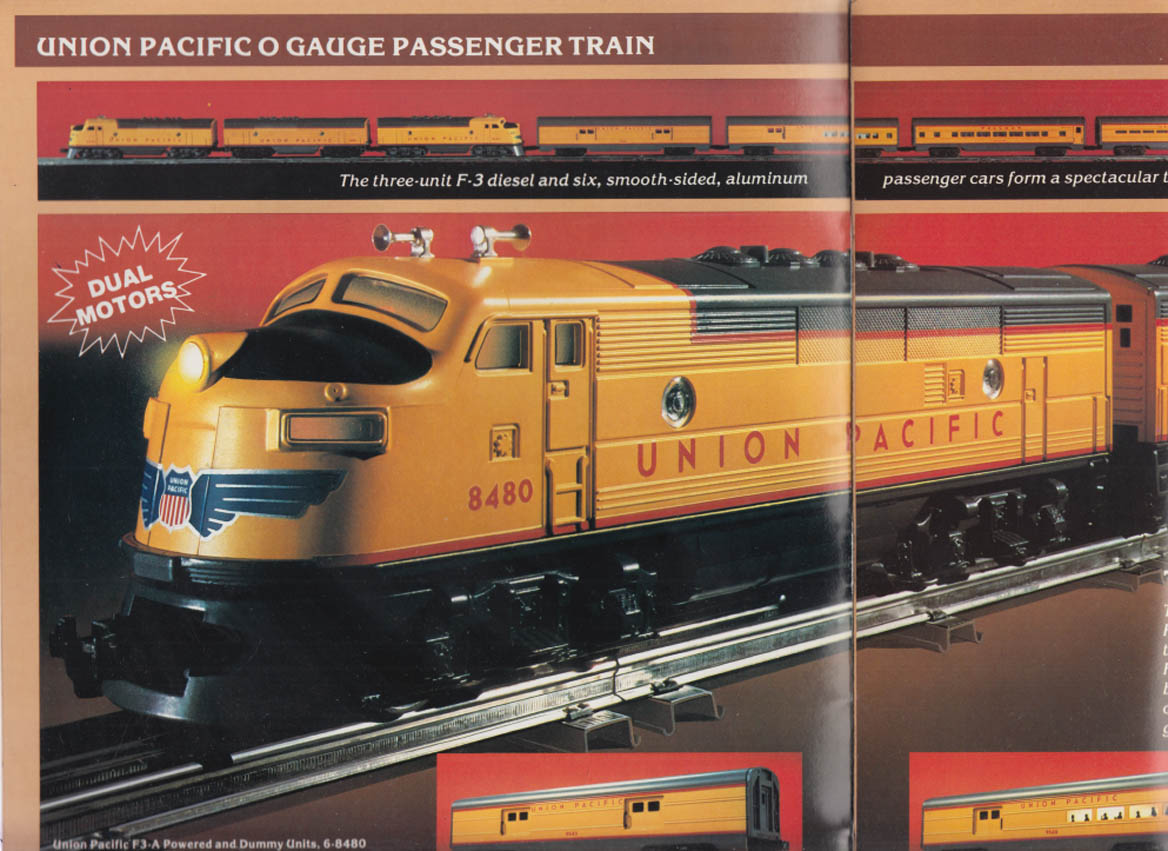 Lionel O-Gauge & American Flyer S-Gauge Electric Trains 1984 Collector ...