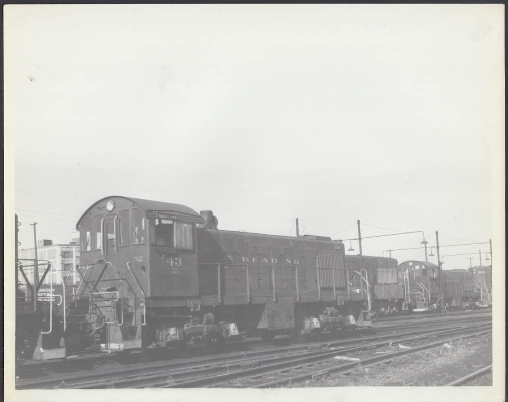 Reading RR Alco S2 diesel electric locomotive #43 photo