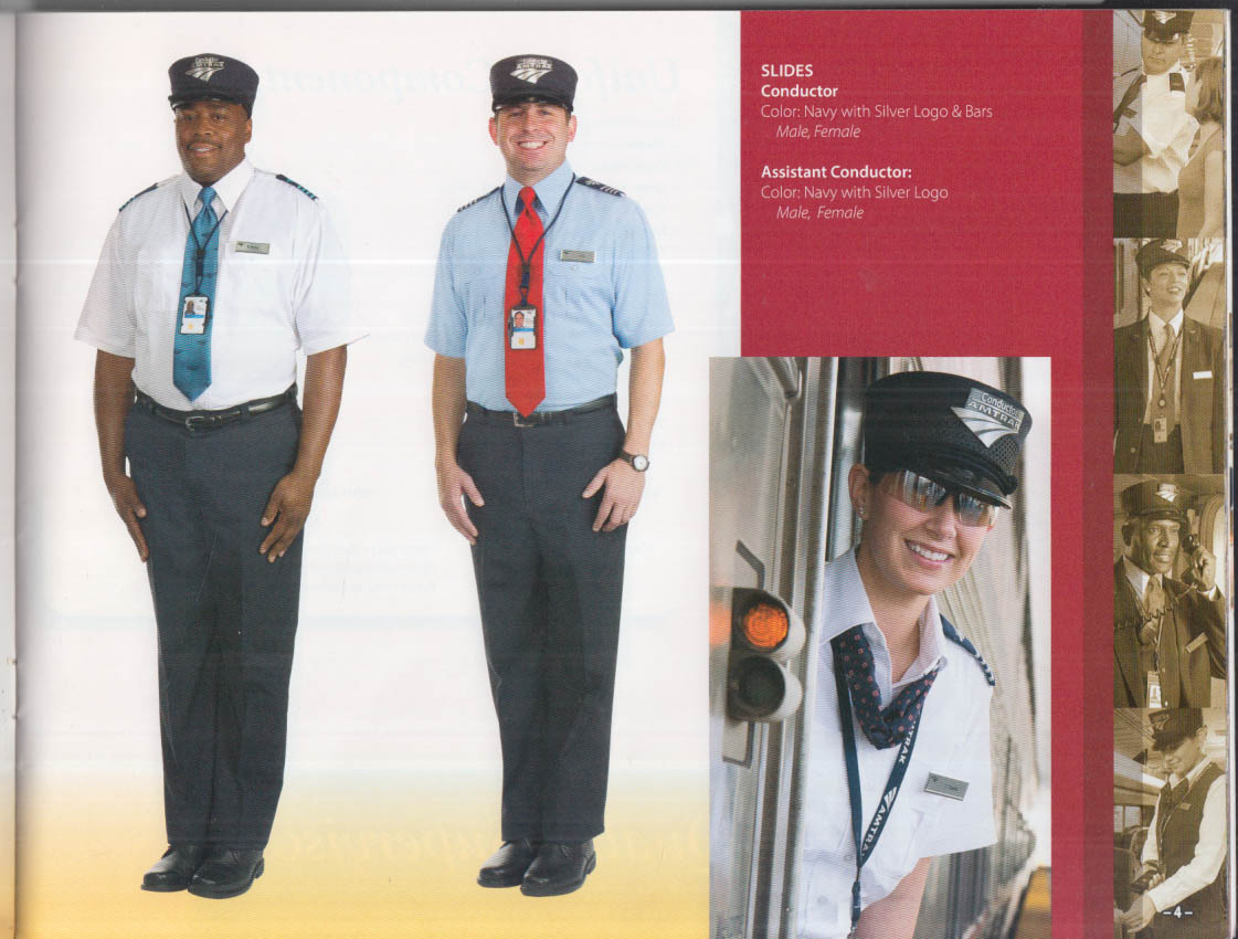 Amtrak Dress for Success Uniform Catalog for employees 2013