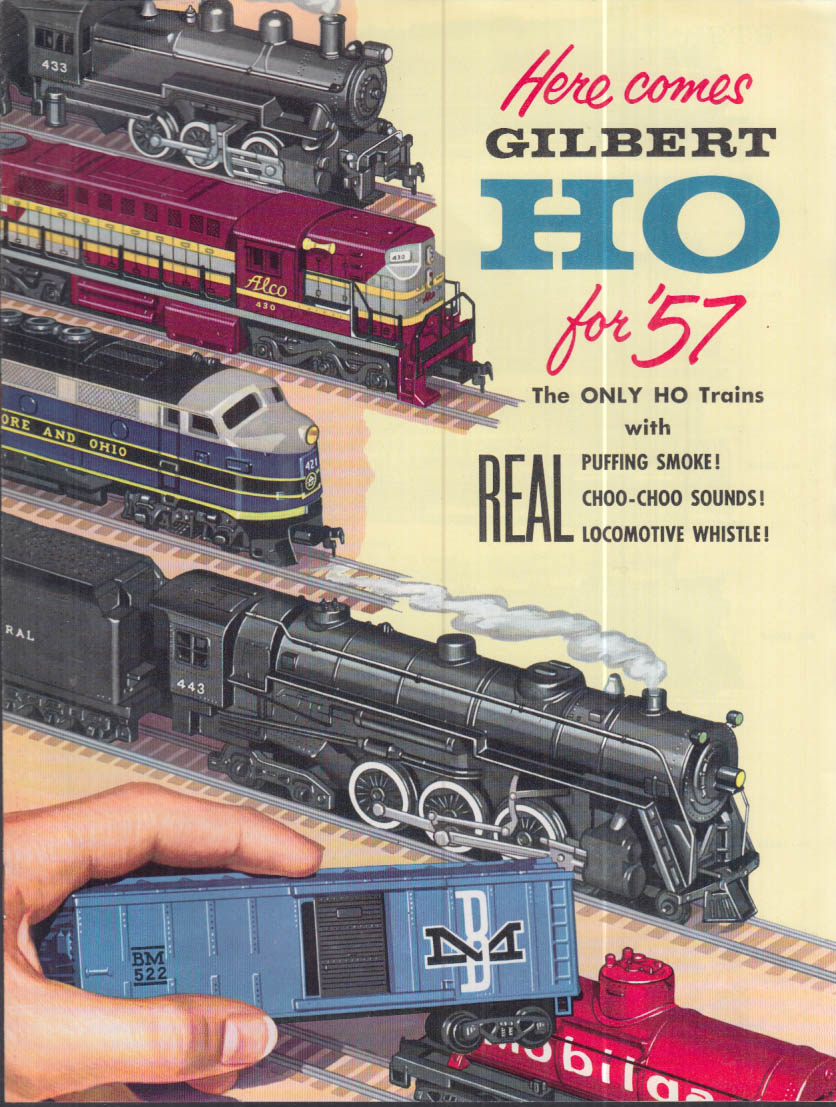 Gilbert HO-Gauge Electric Trains Catalog 1957