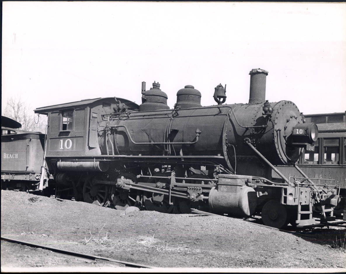 Ex-Western Maryland Railway Shay #401, renumbered #10 Chesapeake Beach?