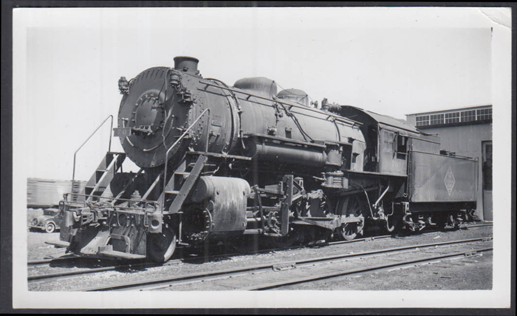 Toledo Peoria & Western RR 2-8-0 steam locomotive #70 photo E Peoria