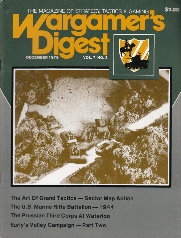 WARGAMER'S DIGEST 12 1979 V7n2: USMC Rifle Bn 1944; Prussian 3rd Corps &c