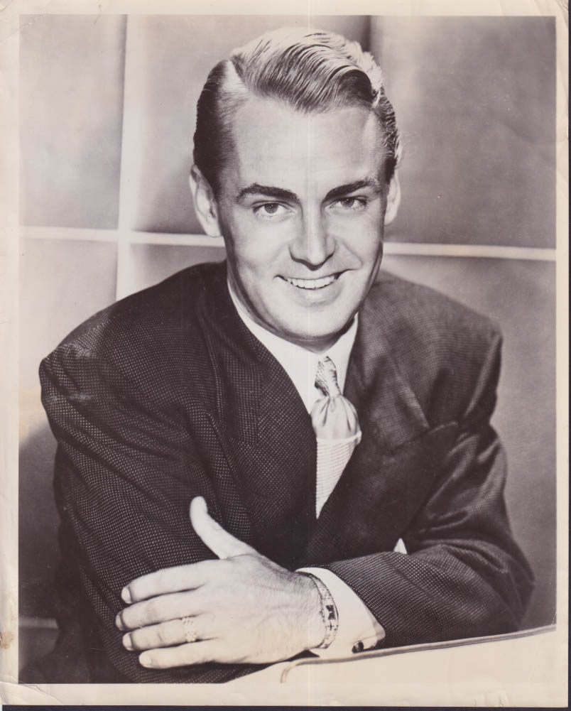 Actor Alan Ladd: College of Musical Knowledge NBC Radio photo