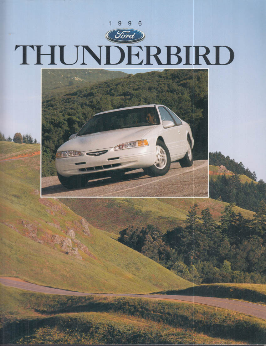 1996 Ford Thunderbird sales brochure LX