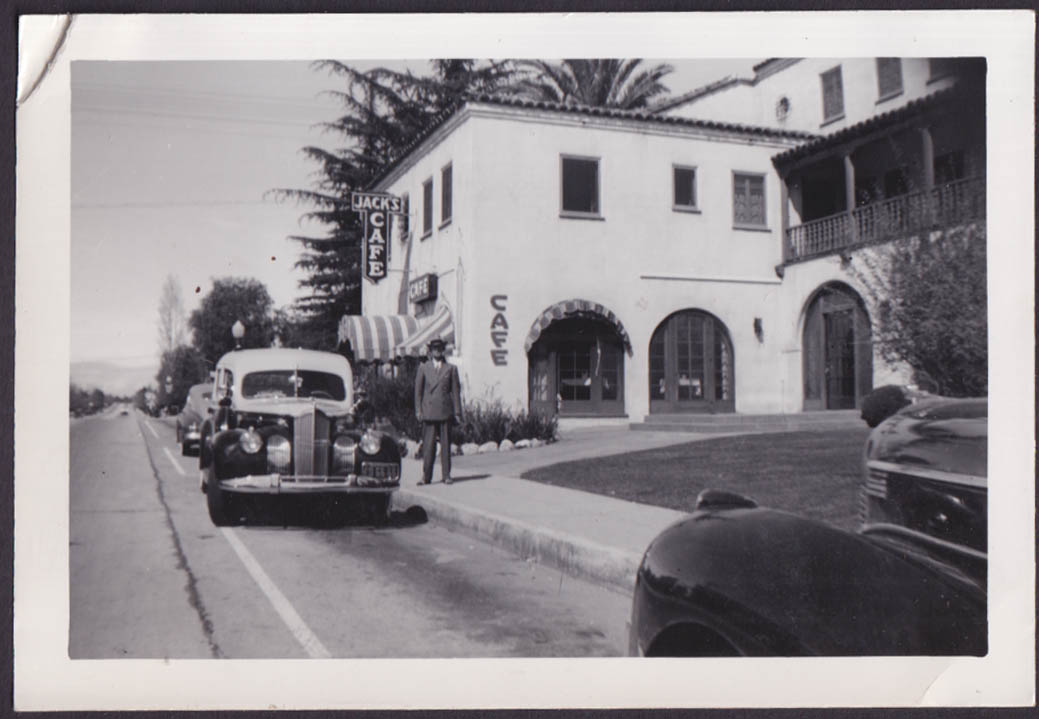 1942 Packard Ambulance at Jack's Caf double-breasted suit vernacular photo