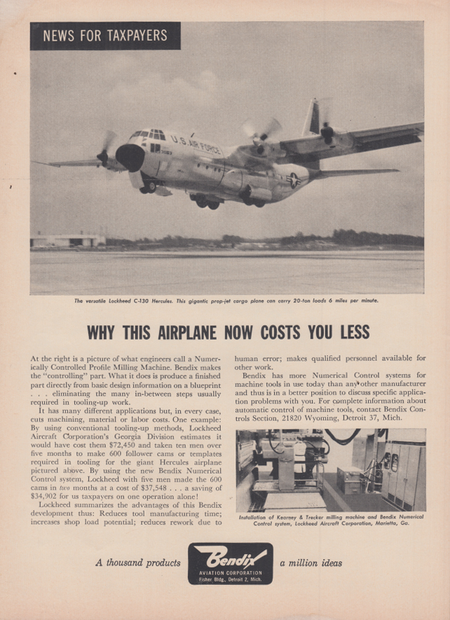 Why This Airplane Now Costs You Less Lockheed C-130 Hercules - Bendix ...