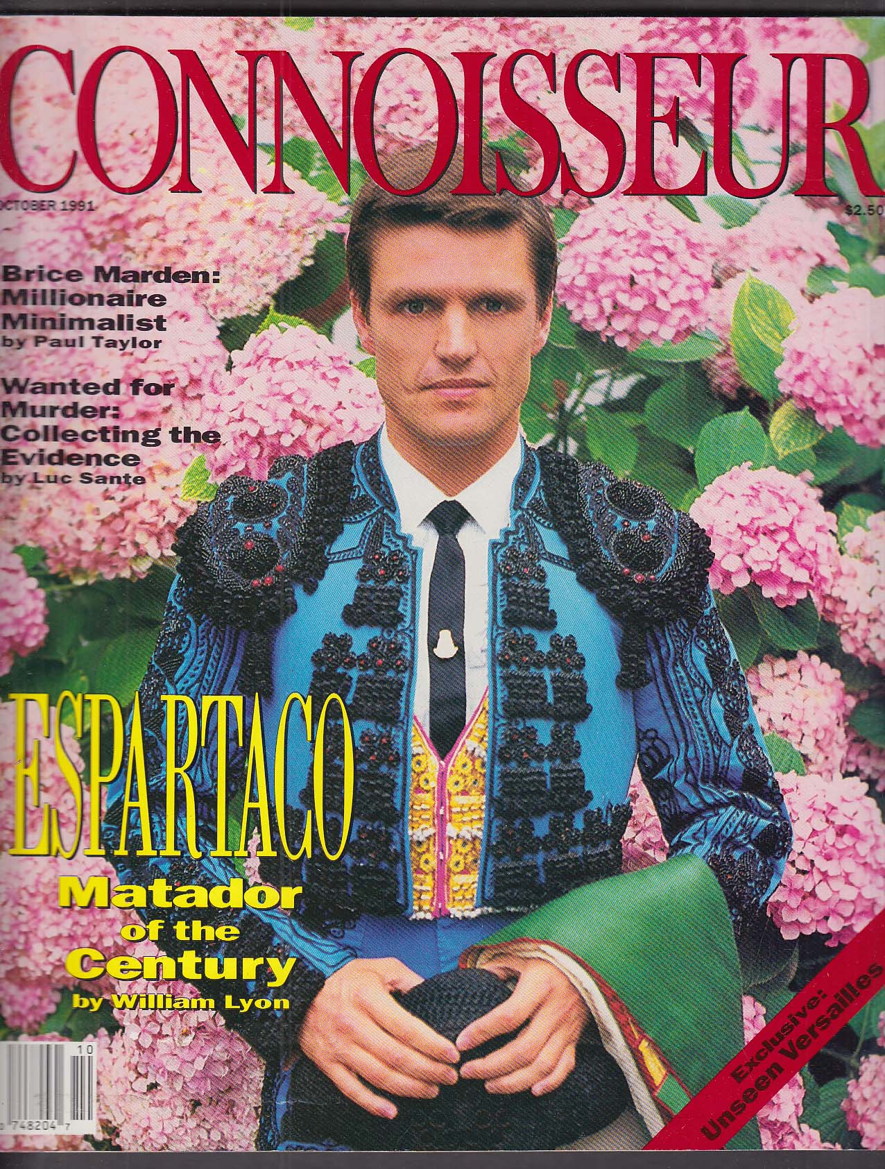 CONNOISSEUR Matador Espartaco Bruce Marden 10 1991