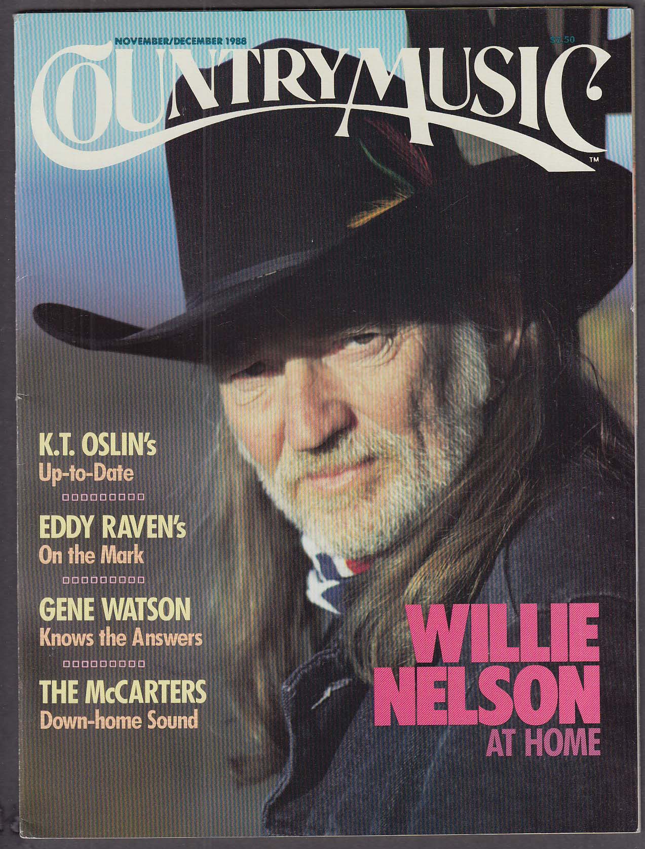 COUNTRY MUSIC Willie Nelson Eddy Raven K T Oslin Gene Watson McCarters ...