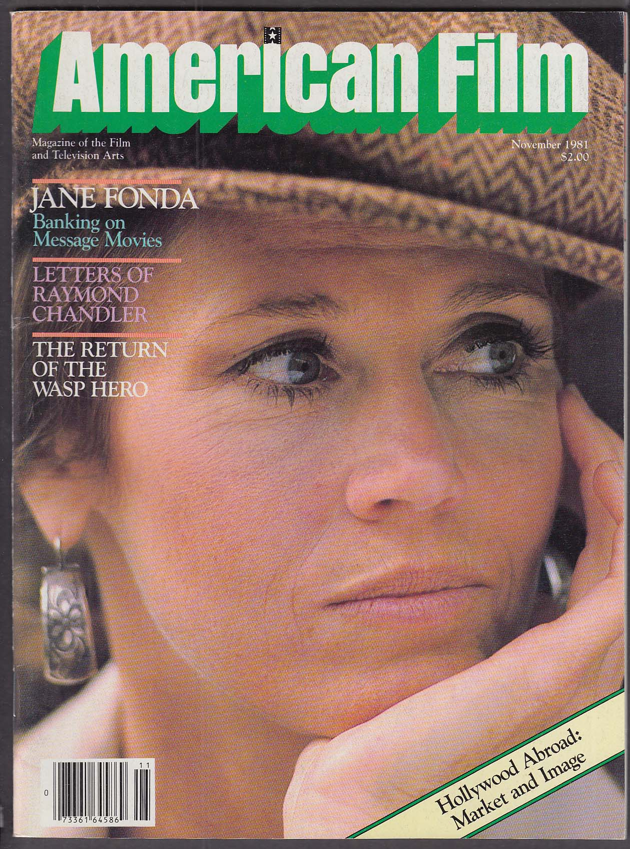 AMERICAN FILM Jane Fonda message movies Raymond Chandler letters 11 1981