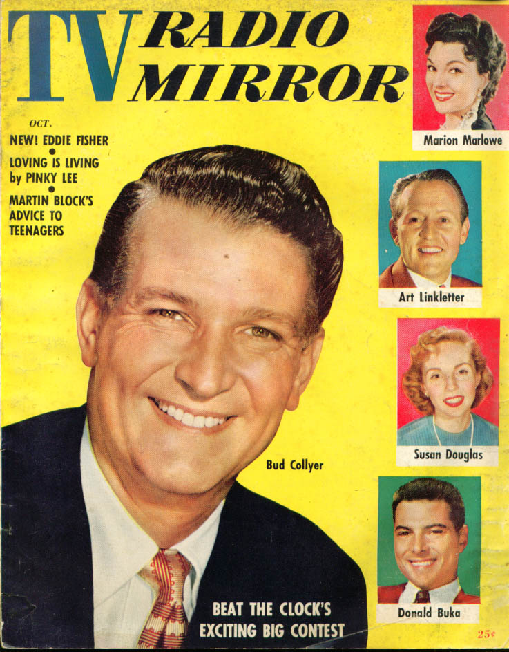   MIRROR Pinky Lee Art Linkletter Bud Collyer Marion Marlowe + 10 1954