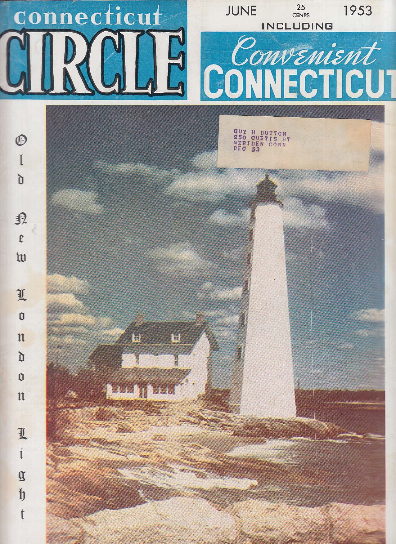 CONNECTICUT CIRCLE Max Froman HMS Resolute 6 1953