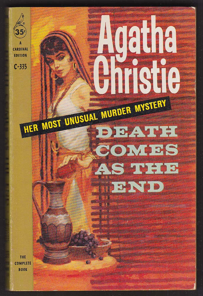 Agatha Christie: Death Comes As The End 1959 pb GGA cover by Jerry Allison