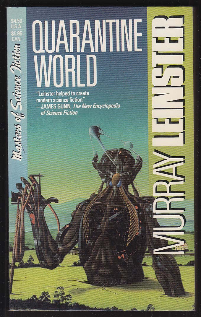 Murray Leinster: Quarantine World 1st pb ed 1992