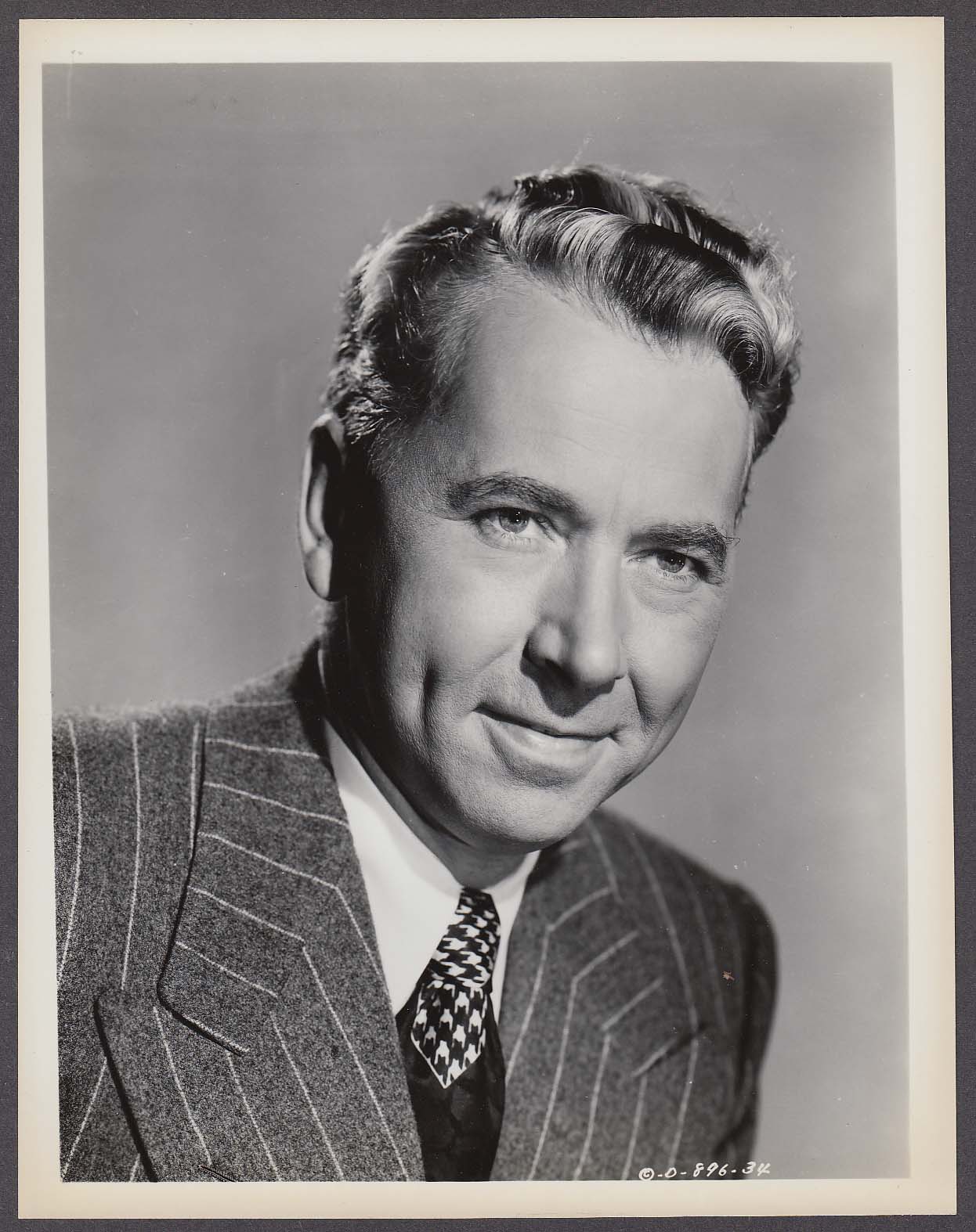 Alexander Knox headshot 8x10 photo 1940s