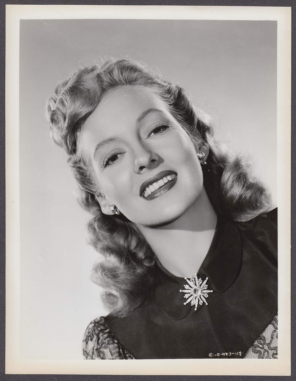 Karen Morley headshot 8x10 photo 1940s