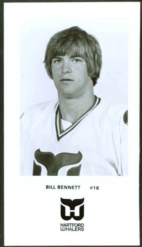 Bill Bennett Hartford Whalers photo 1979-1980 | eBay