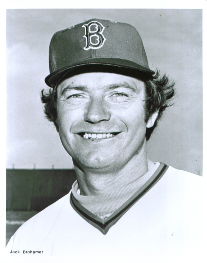 Pitcher Jack Brohamer Boston red Sox 8x10 1970s