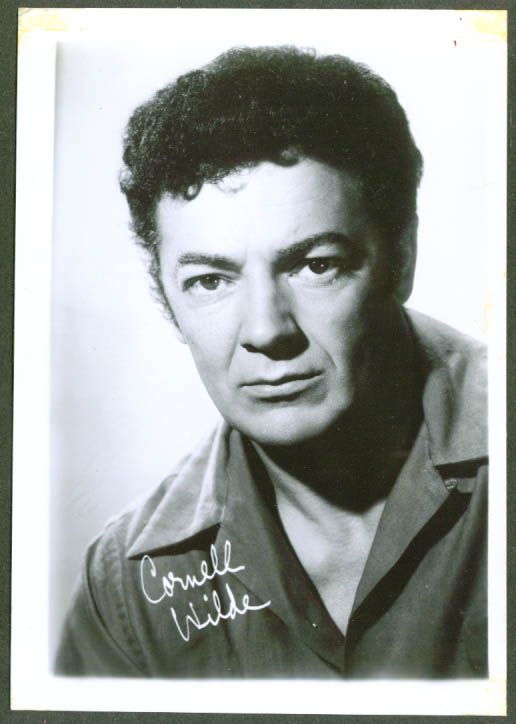 Film actor Cornell Wilde 5x7 photo 1950s