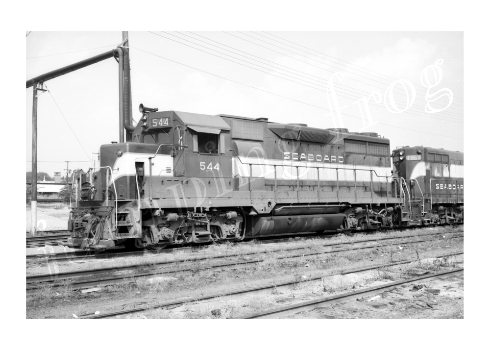 Seaboard Air Line Railroad diesel locomotive #544 5x7