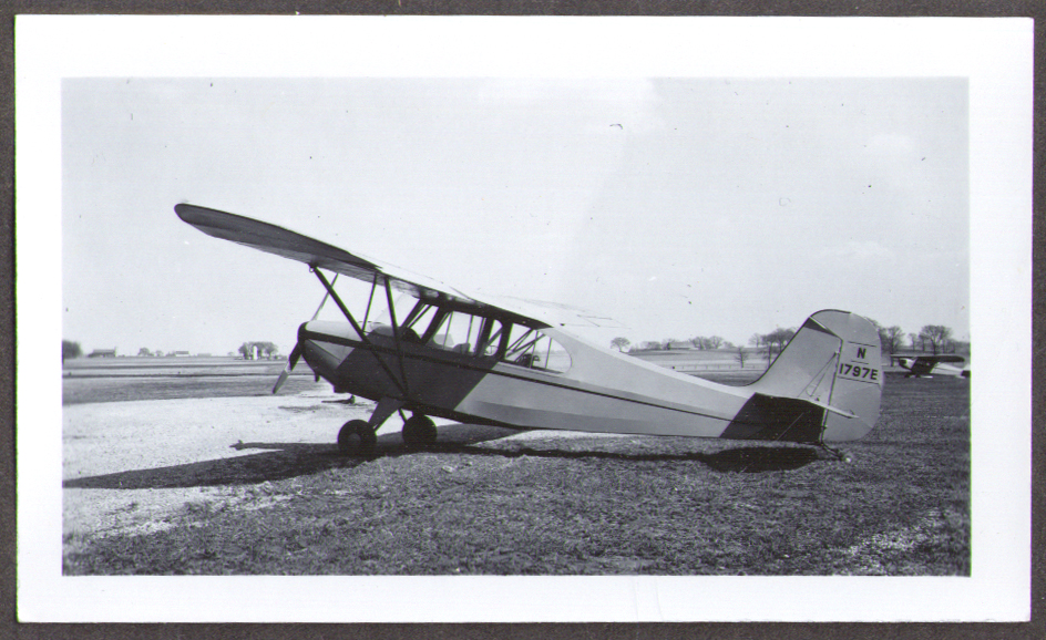 1946 Aeronca 7AC Champion Champ Airplane Photo N 1797E