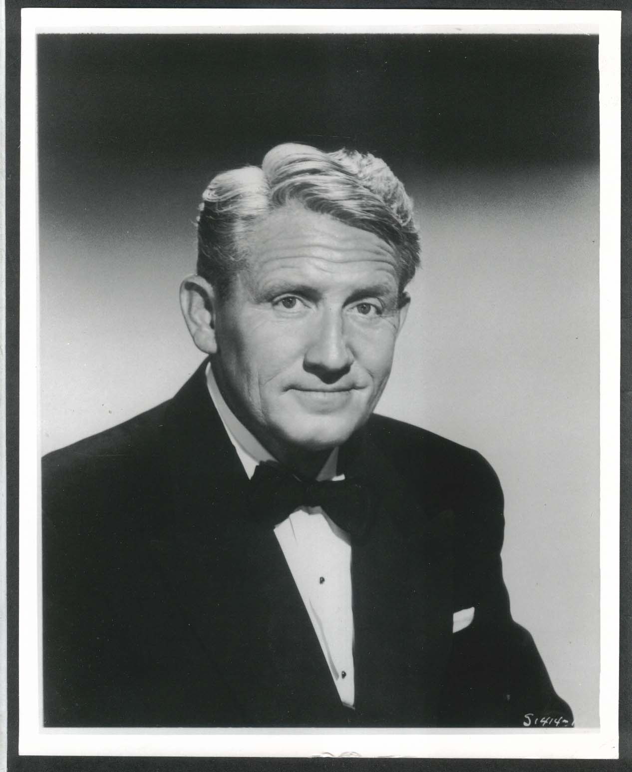 Screen actor Spencer Tracy 8x10 photograph restrike