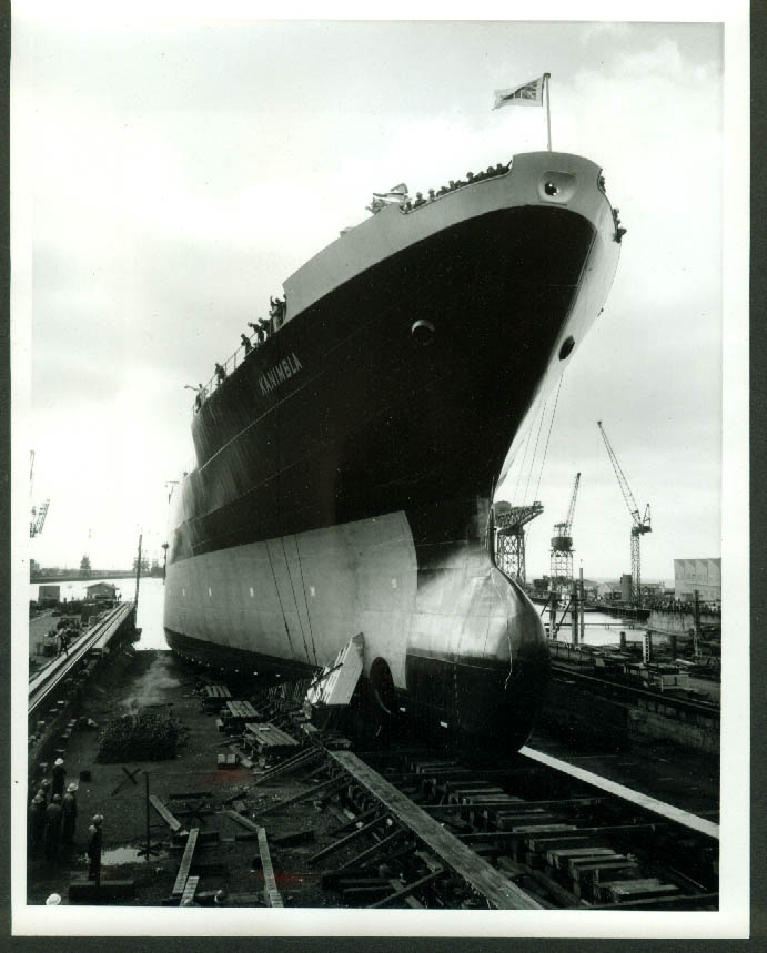 Associated Steamships Australian Cellular Container Ship MS Kanimbala ...