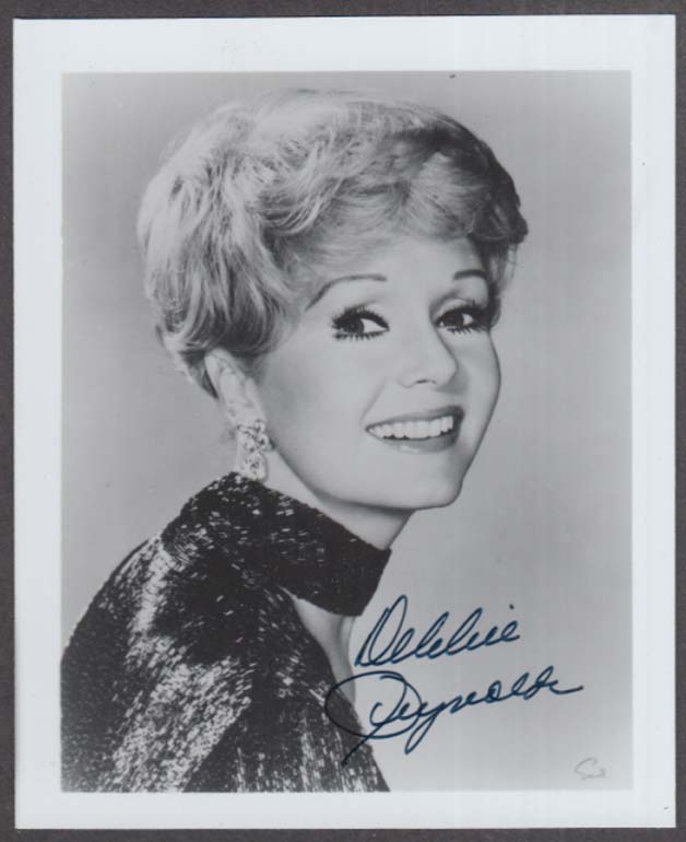 Actress Debbie Reynolds fan club snapshot facsimile signature 1950s