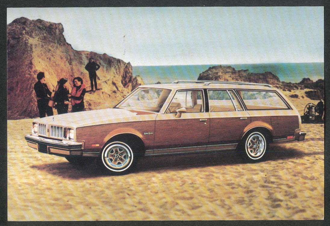 1978 Oldsmobile Cutlass Cruiser postcard