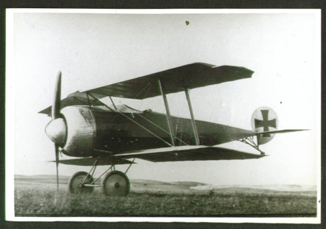 Fokker D.V.II airplane photo Germany 1910s