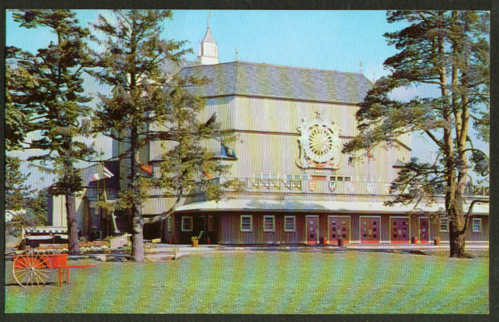 American Shakespeare Theatre Stratford CT postcard 1950s