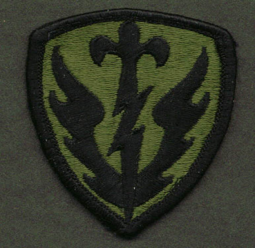 504th Military Intelligence Brigade SSI subdued patch