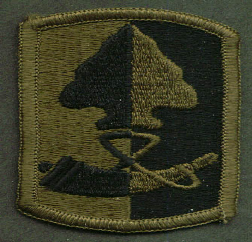 US Army 187th Infantry SSI subdued patch