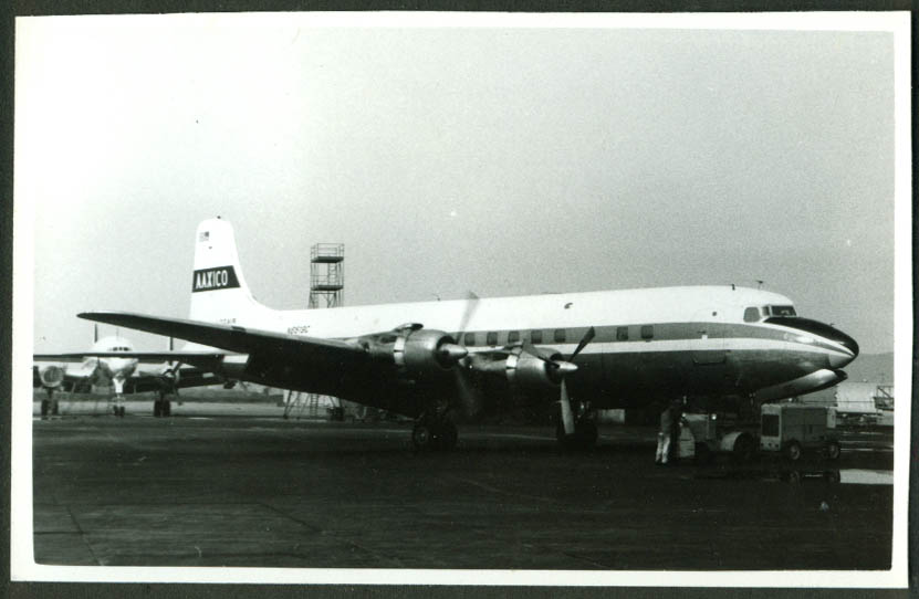 AAXICO American Air Export & Import Company Douglas DC-6 N6519C tarmac ...