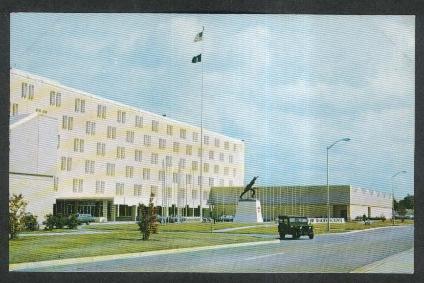 Headquarters Building US Army Infantry School Fort Benning GA postcard ...