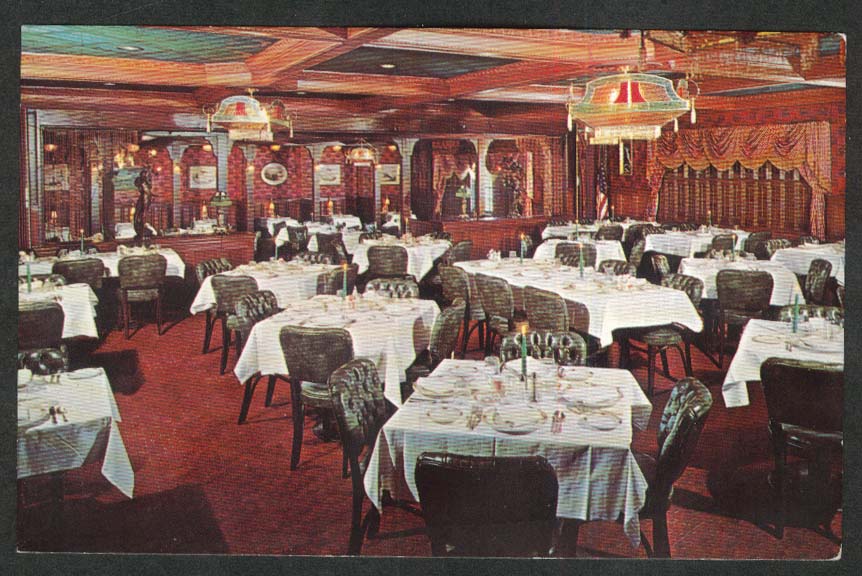 The Backroom Rod's 1920s Road House West Orange NJ postcard 1950s