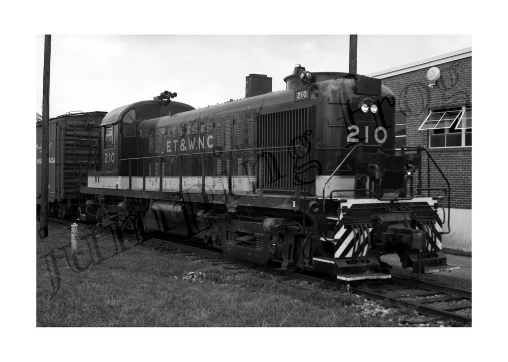 E Tennessee & Western North Carolina diesel #210 5x7